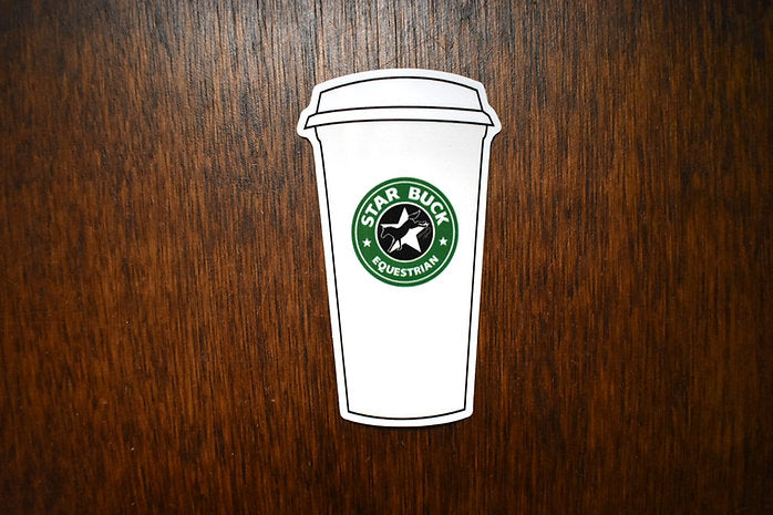 Starbuck Equestrian Cup Sticker