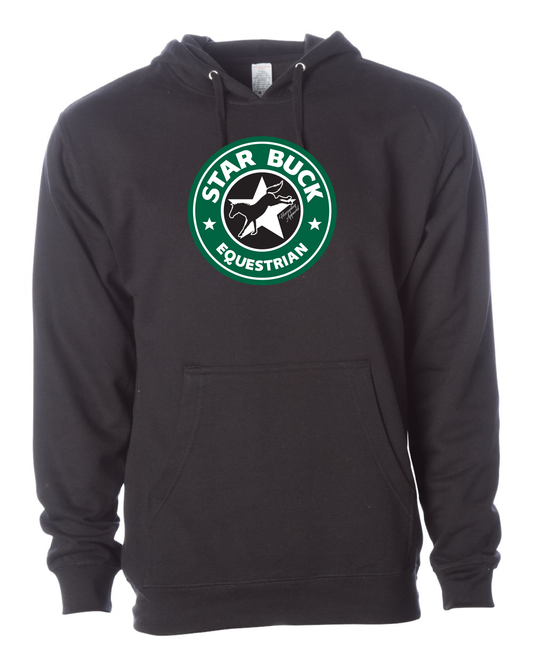 Starbuck Equestrian Hoodie: Black