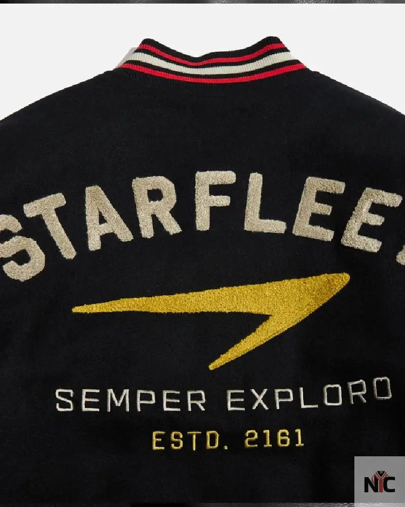 Starfleet Varsity Black Jacket
