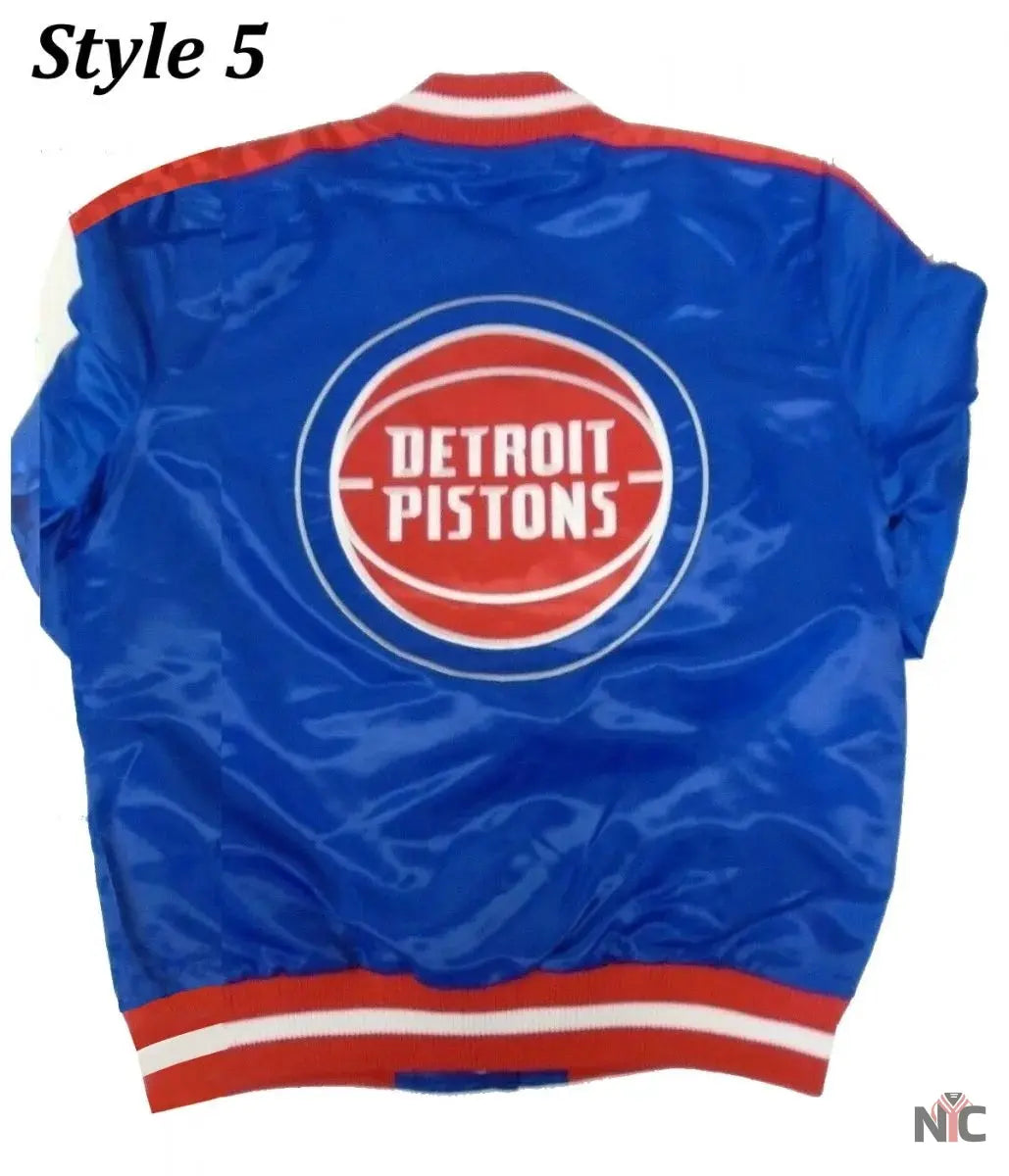 Starter 90’s NBA Detroit Pistons Blue Jacket.