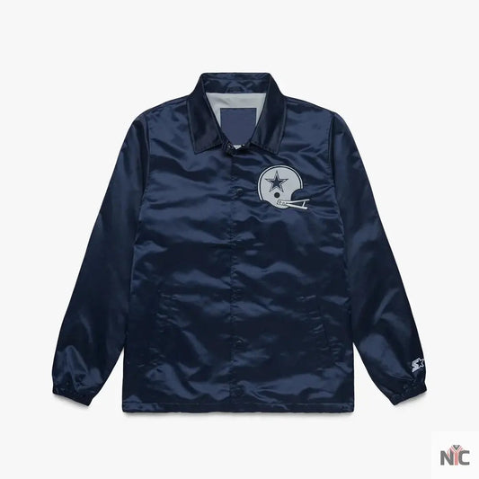 Starter Cowboys Coach Jacket
