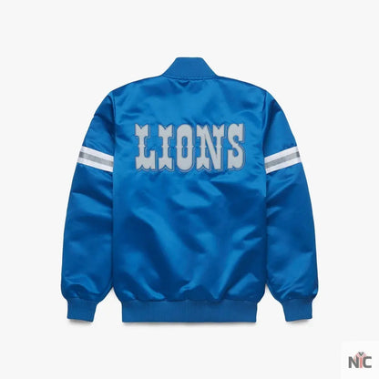 Starter Detroit Lions Heavyweight Satin Jacket