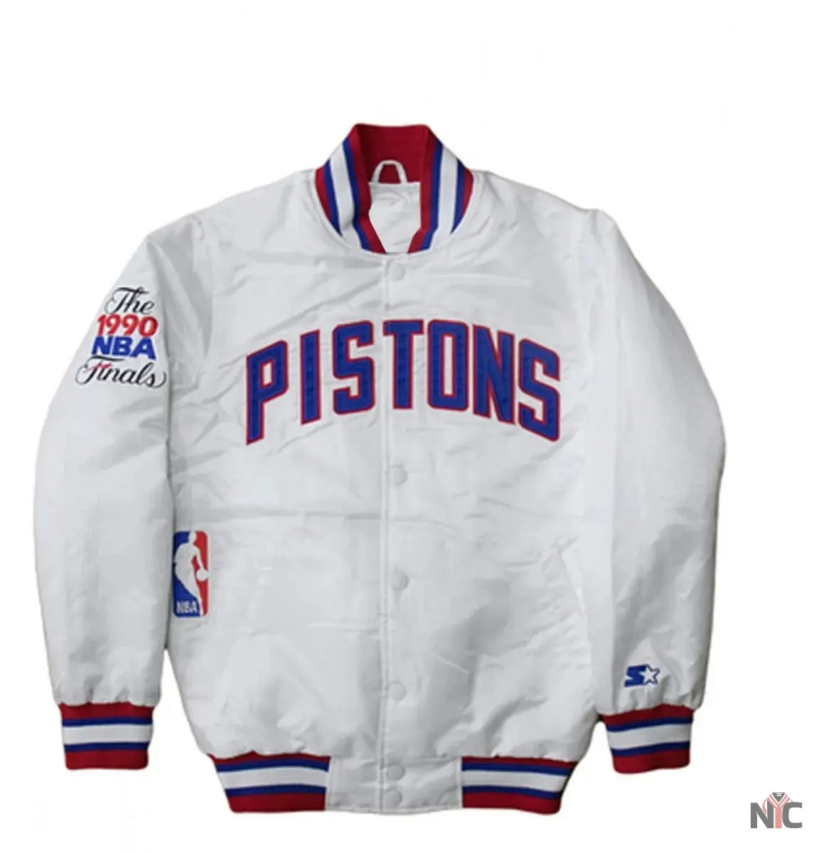 Starter Detroit Pistons NBA Satin Jacket