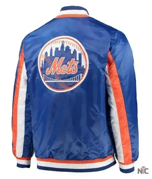 Starter New York Mets Full-snap Varsity Jacket