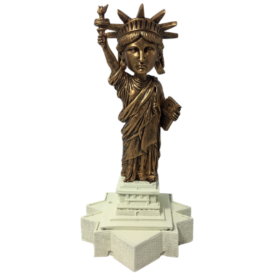 Statue of Liberty National Anthem Singing Bobbleheads