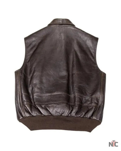 Stearman Leather Vest