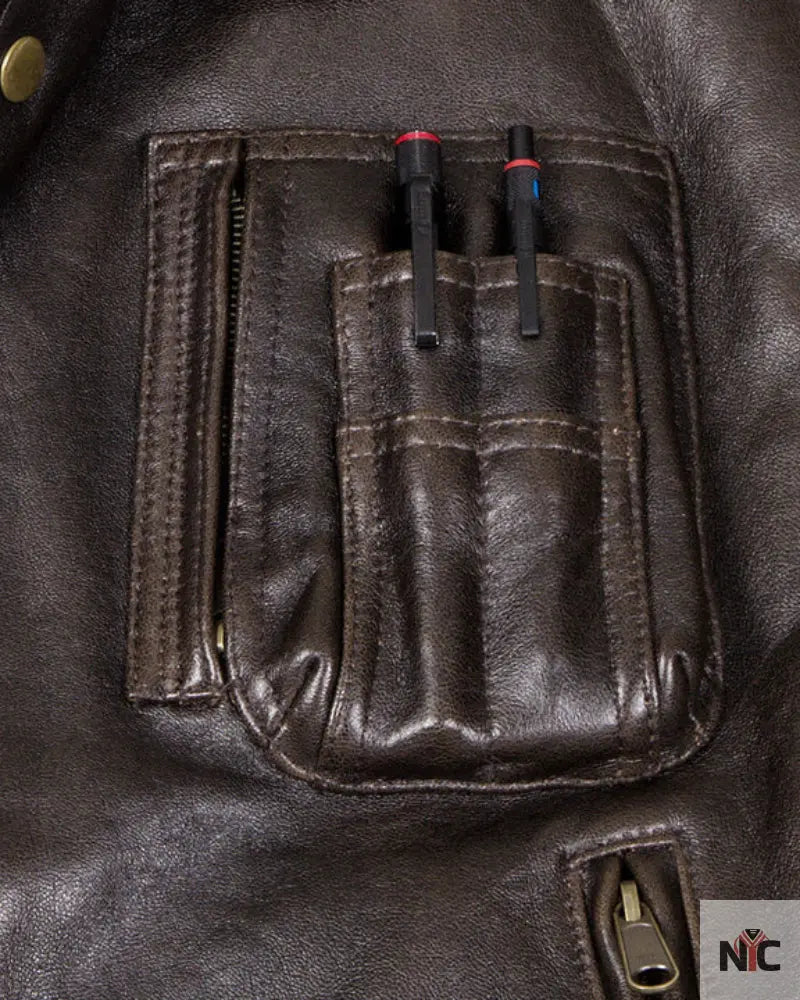 Stearman Leather Vest