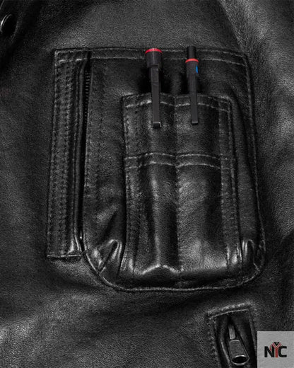 Stearman Leather Vest