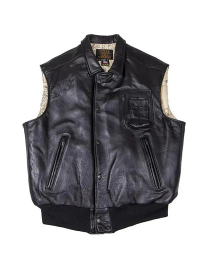 Stearman Leather Vest