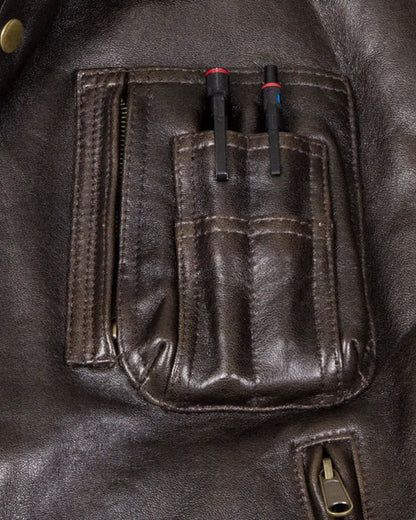 Stearman Leather Vest