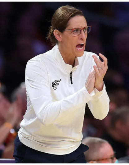 Stephanie White Indiana Fever White Sweatshirt