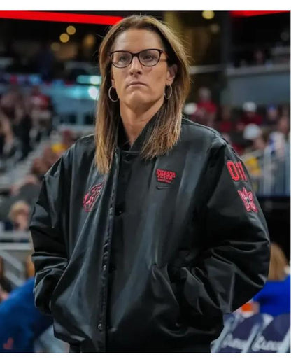 Stephanie White Indiana Fever Stranger Things Jacket