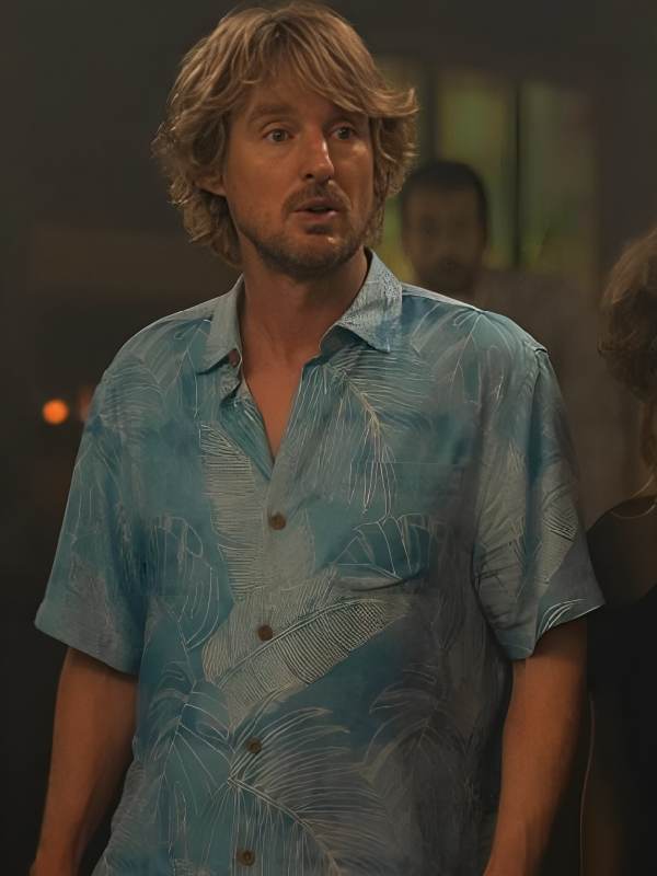 Stick 2025 Owen Wilson Blue Shirt