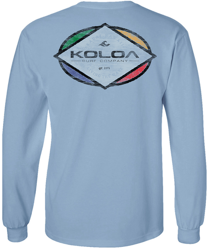 Koloa Colorful Diamond Long Sleeve T-Shirt