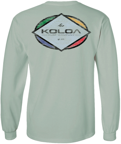 Koloa Colorful Diamond Long Sleeve T-Shirt