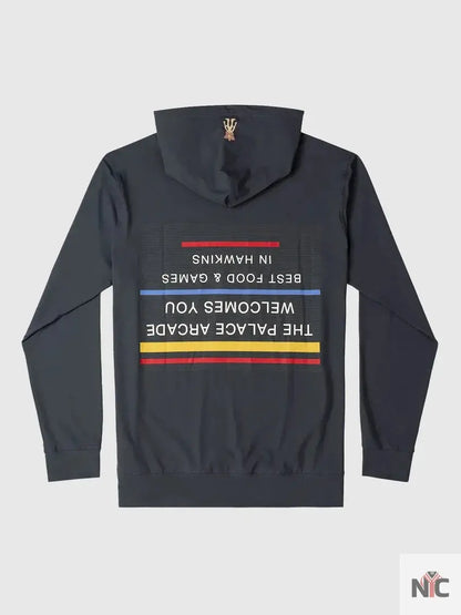 Stranger Things Palace Arcade Soft Stretch Hoodie