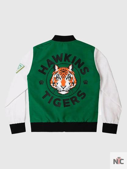 Stranger Things x Hawkins Tigers Reversible Bomber Jacket