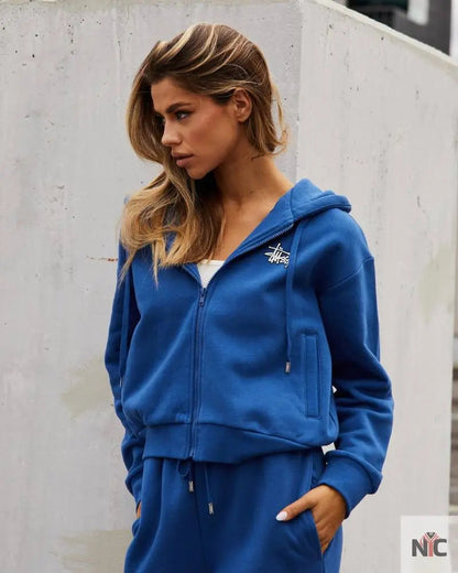 Stussy Stock Zip Thru Hoodie