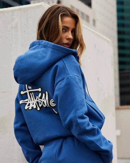 Stussy Stock Zip Thru Hoodie