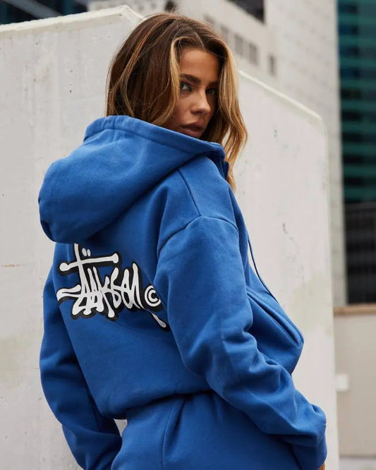 Stussy Stock Zip Thru Hoodie