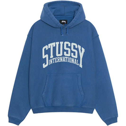 Stussy Unisex International Blue Hoodie