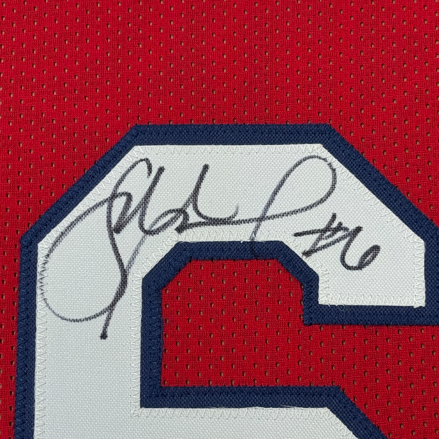 Framed Autographed/Signed Sue Bird 35x39 USA Olympics Red Basketball Jersey JSA COA