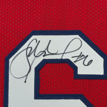 Framed Autographed/Signed Sue Bird 35x39 USA Olympics Red Basketball Jersey JSA COA