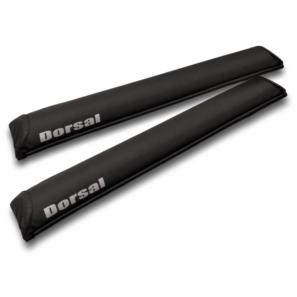 DORSAL Aero Roof Rack Pads - SunGuard (No Fade) for Wide Crossbars Thule Yakima Style - Set of 2 for Surfboards Kayaks SUP Snowboards Paddleboard