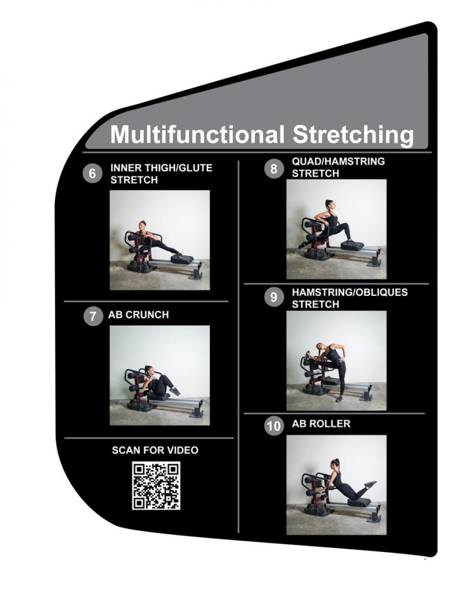 Super Stretch Machine - Muscle D Fitness - Heavy Duty Bearing Assisted Stretching Machine