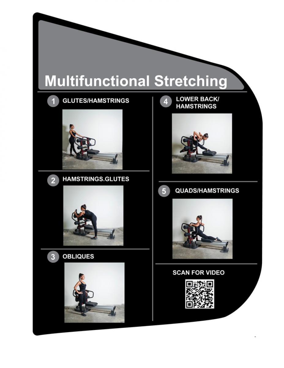 Super Stretch Machine - Muscle D Fitness - Heavy Duty Bearing Assisted Stretching Machine