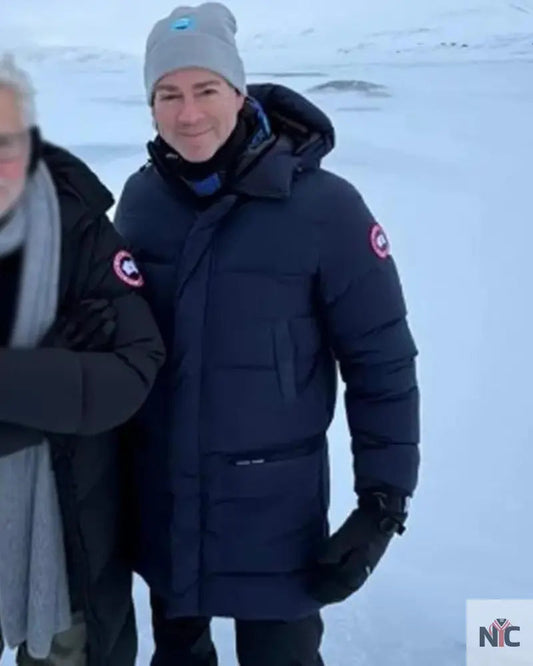 Superman 2025 Peter Safran Puffer Coat