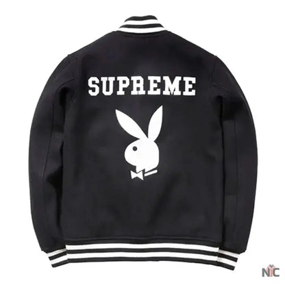 Supreme Playboy Wool Varsity Jacket