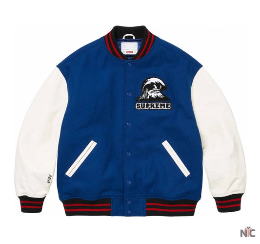 Supreme Wave Varsity Jacket