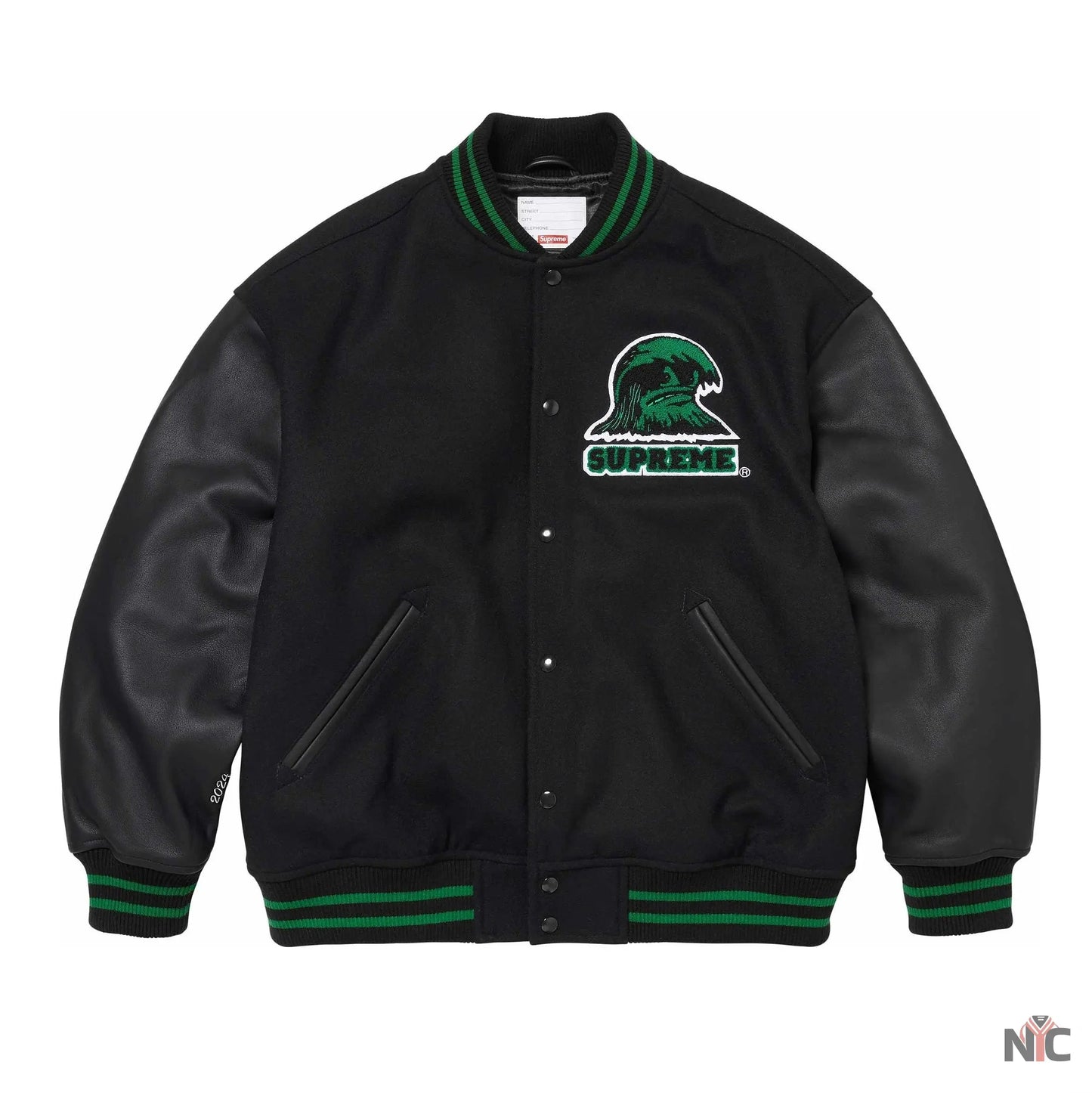 Supreme Wave Varsity Jacket