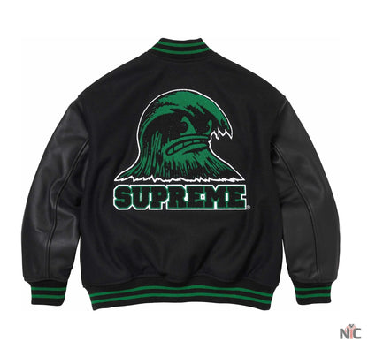 Supreme Wave Varsity Jacket