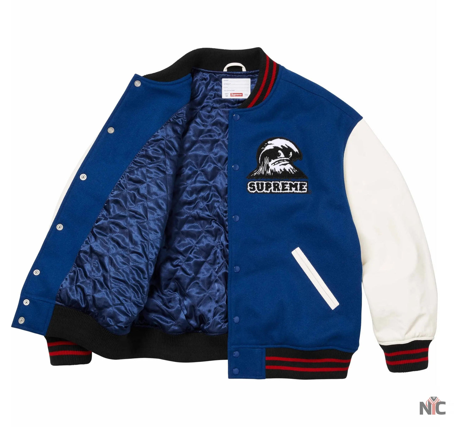 Supreme Wave Varsity Jacket