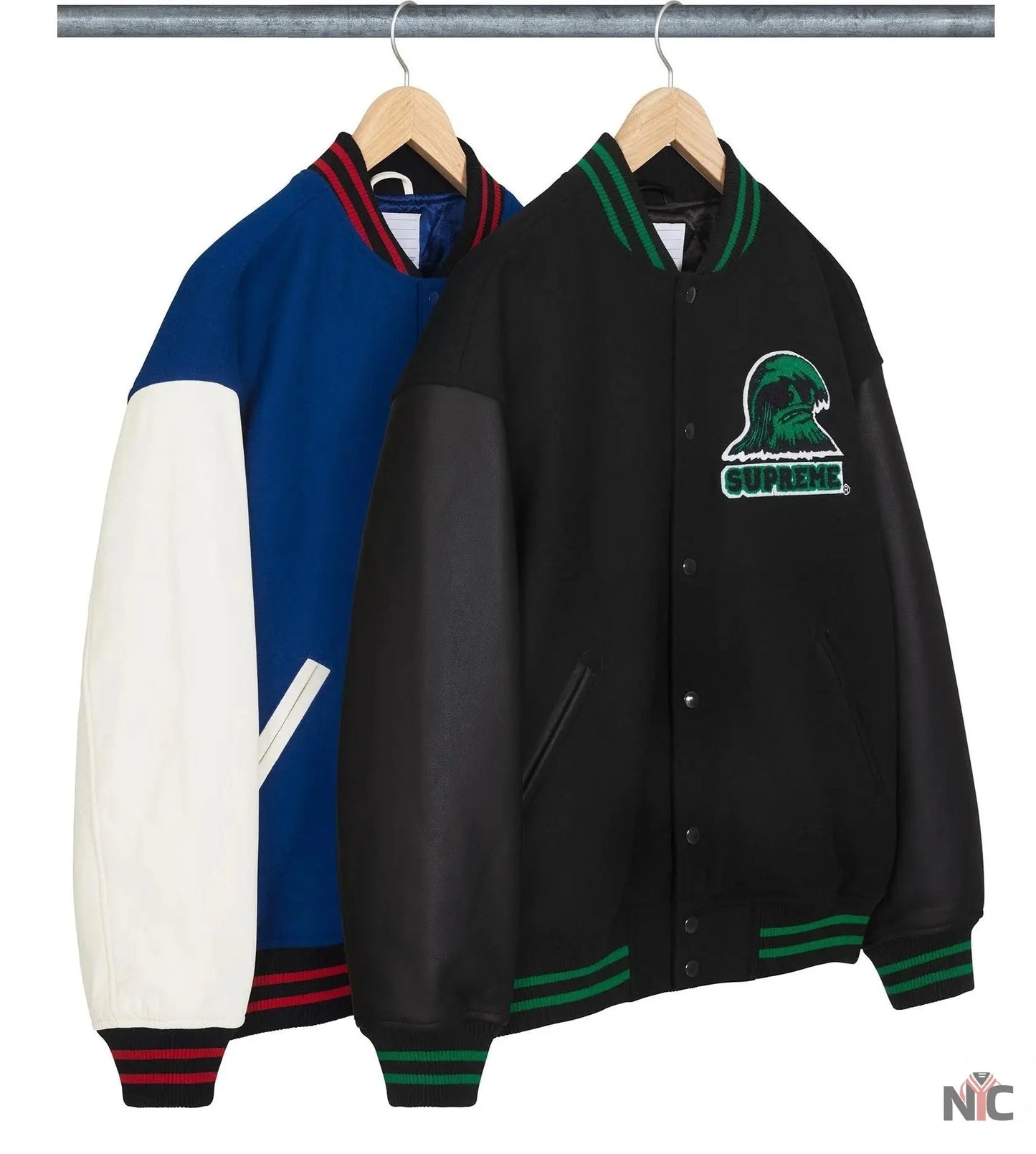Supreme Wave Varsity Jacket
