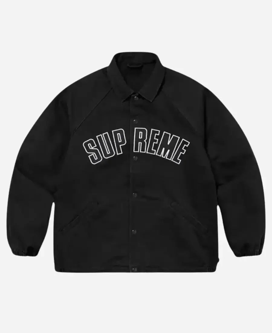 Supreme ARC Denim Coaches Black Jacket