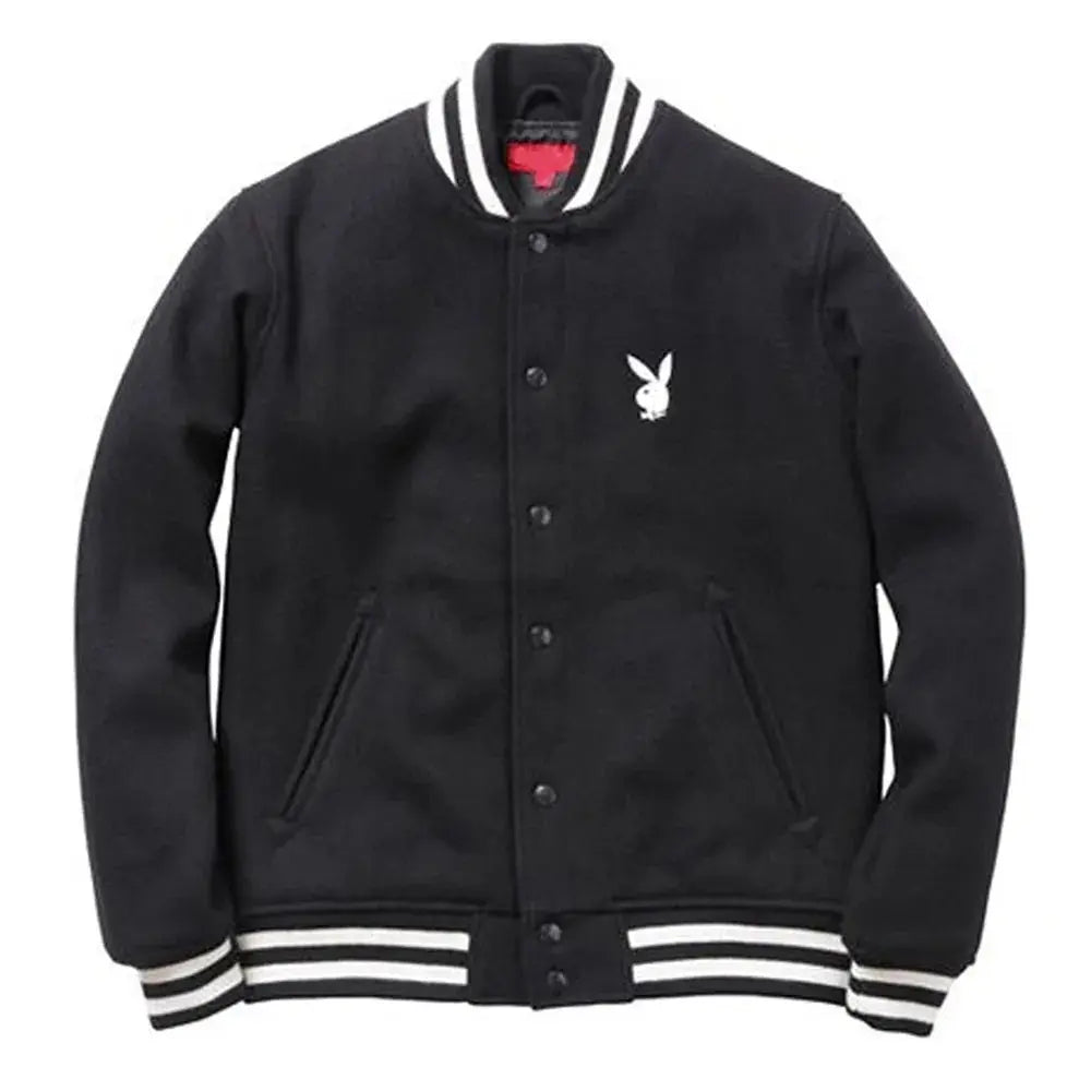 Supreme Playboy Wool Varsity Jacket