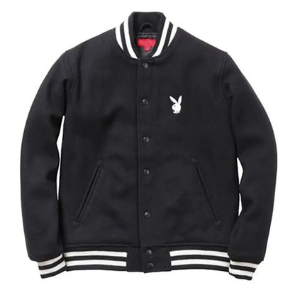 Supreme Playboy Wool Varsity Jacket