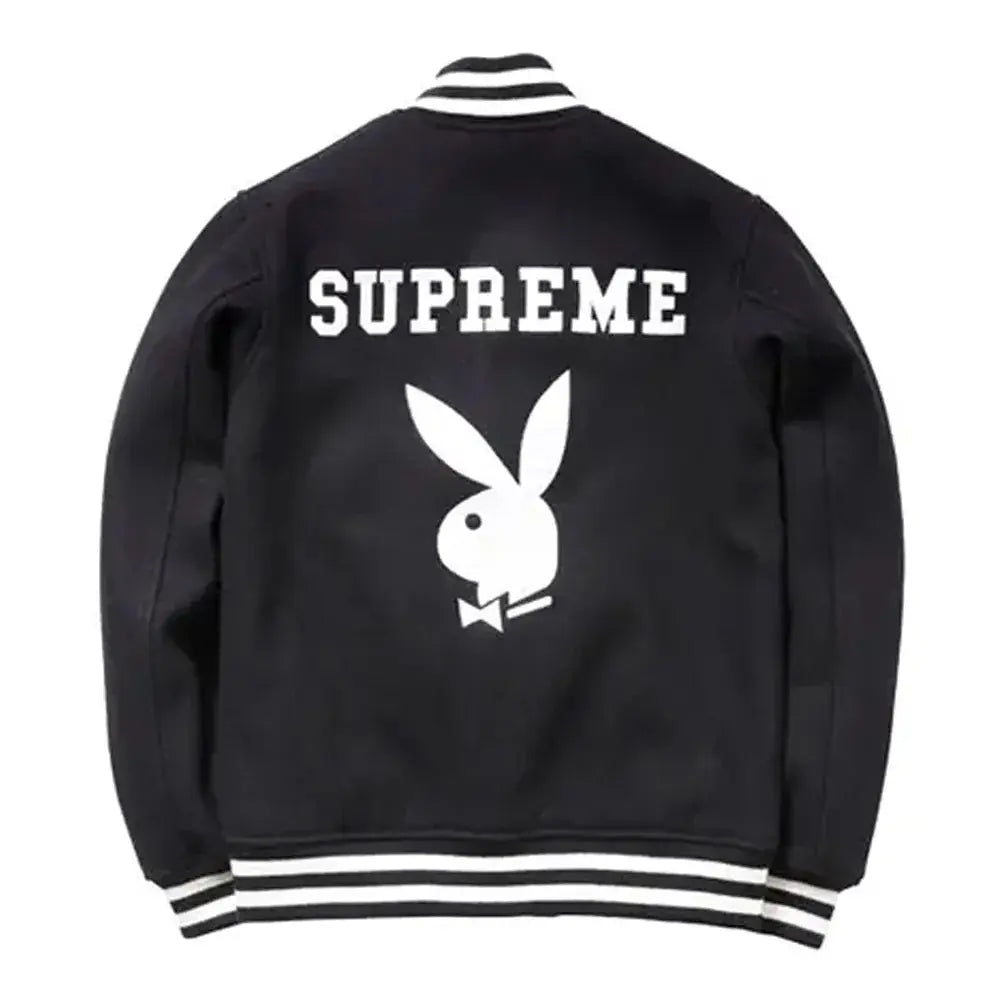 Supreme Playboy Wool Varsity Jacket