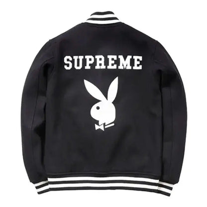 Supreme Playboy Wool Varsity Jacket