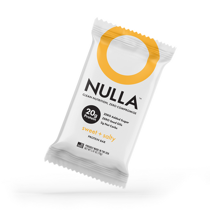 CleanForm Nutrition Nulla Protein Bar - Sweet & Salty - Box of 12
