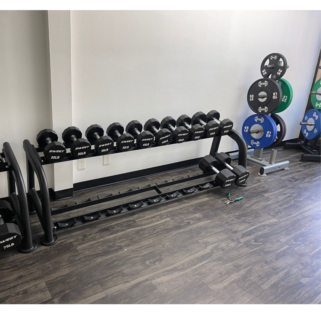 Sweet Dumbbell Set 5-100 lb (Rack sold seperately)