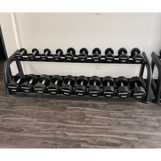 Sweet Dumbbell Set 5-100 lb (Rack sold seperately)