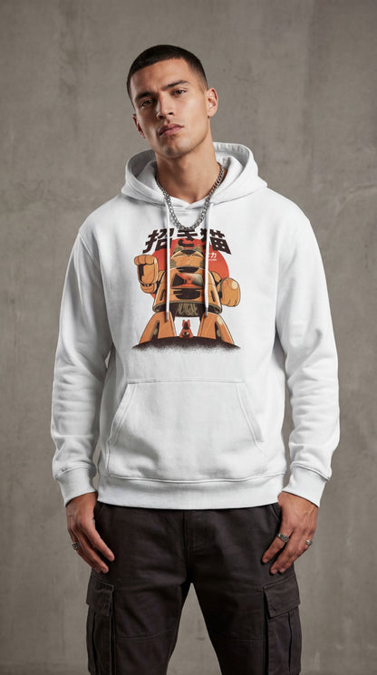 Mecha Cat Premium Hoodie