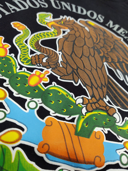 T-Shirts with Mexican Shield Printed with High Quality