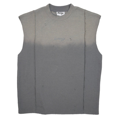 "DANGEROUS ELEMENTS" FADE SLEEVELESS TANK ( SANDSTORM)