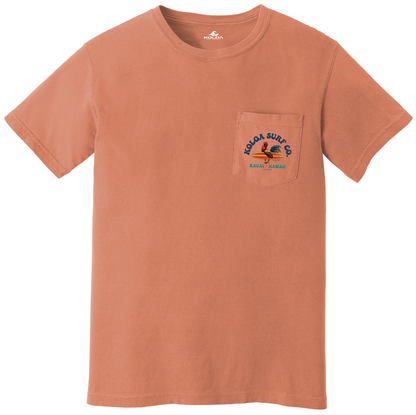Koloa Cocky Surfer Pigment Dyed Pocket Tee
