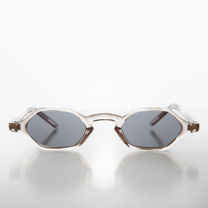Tiny Hexagon Vintage Sunglasses - Tesh
